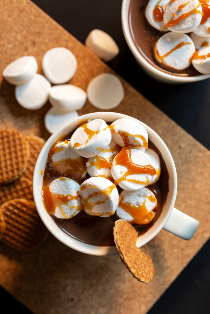 caramel hot cocoa