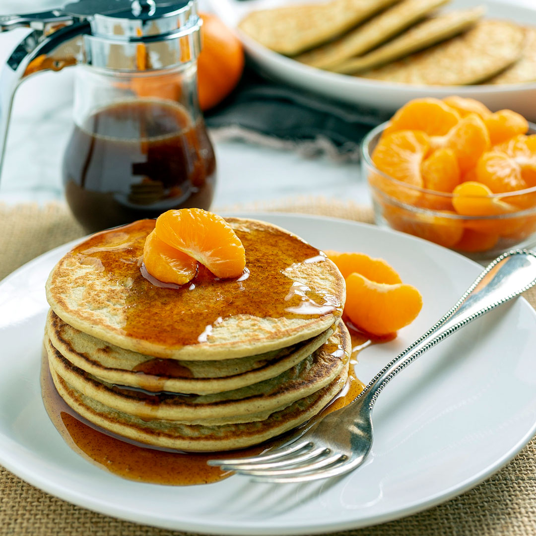 clementine power pancakes
