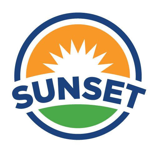 sunset logo color